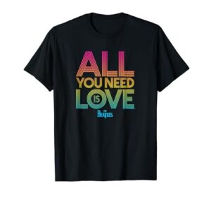 the beatles all you need is love t-shirt