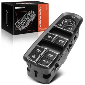 a-premium master power window switch compatible with porsche cayenne 2011-2014, macan 2015, panamera 2010-2015 hatchback, front left driver side, replace# 7pp959858mdml