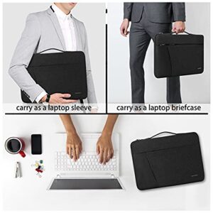 Laptop Sleeve Case 13-14 Inch Waterproof Durable Laptop Case Shockproof 360 Protective Bag with Handle Compatible with 13" MacBook Pro/Air, 13-14 Inch HP/ASUS/Acer/Dell/Mac/Lenovo/Notebook Computer