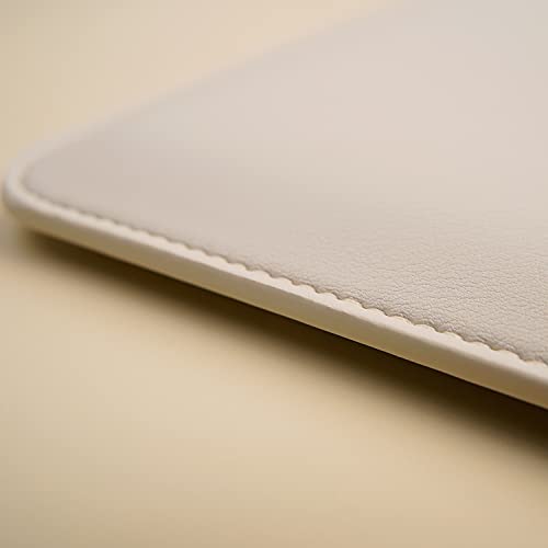 Benfan Slim Laptop Sleeve 13 Inch Compatible with New MacBook Air 13/ MacBook Pro 13 Color White
