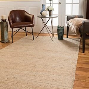 Natural Weave™ Handmade Eco-Friendly Jute Area Rug, Size - 4x6 ft, Color - Natural