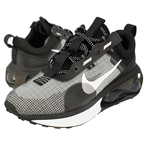 Nike Air Max 2021 Mens Running Trainers DA1925 Sneakers Shoes (UK 11 US 12 EU 46, Black White Iron Grey 001)