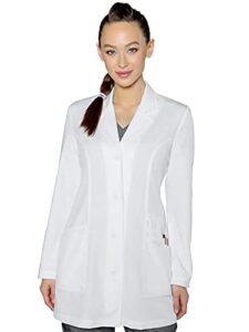 med couture lab coats women's lab coat,8616, white, 2xl