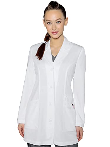 Med Couture Lab Coats Women's Lab Coat,8616, White, 2XL