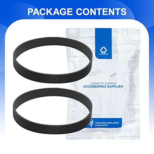 LANMU Replacement Belts Compatible with Bissell Aeroswift, PowerSwift/Powertrak Compact Models 1808,18082, 25982 Vacuum Cleaner, Compare to Parts 1600319/YMH28950 (2 Pack)