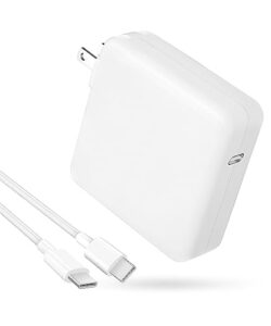 mac book pro charger - 118w usb c charger fast charger compatible with macbook pro/air 16, 15, 14, 13 inch, ipad pro, samsung galaxy, and more usb-c devices(7.2 ft cable included)..