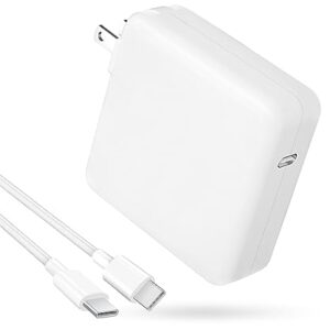 Mac Book Pro Charger - 118W USB C Charger Fast Charger Compatible with MacBook Pro/Air 16, 15, 14, 13 Inch, iPad Pro, Samsung Galaxy, and More USB-C Devices(7.2 ft Cable Included)..