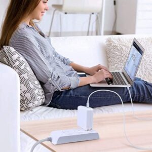 Mac Book Pro Charger - 118W USB C Charger Fast Charger Compatible with MacBook Pro/Air 16, 15, 14, 13 Inch, iPad Pro, Samsung Galaxy, and More USB-C Devices(7.2 ft Cable Included)..