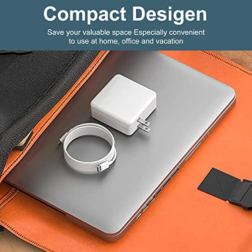 Mac Book Pro Charger - 118W USB C Charger Fast Charger Compatible with MacBook Pro/Air 16, 15, 14, 13 Inch, iPad Pro, Samsung Galaxy, and More USB-C Devices(7.2 ft Cable Included)..