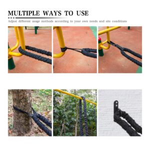 Battle Rope 30FT Battle Rope for Exercise Workout Rope Exercise Rope Battle Ropes for Home Gym Heavy Ropes for Exercise Training Ropes for Working Out Weighted Workout Rope (1.5 Inch 30 FT)