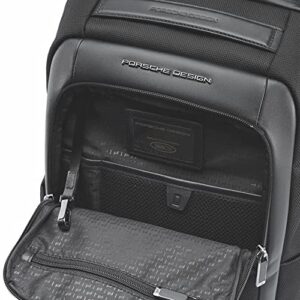 PORSCHE DESIGN 14 Inch Laptop Backpack - Extra Small Nylon Travel Backpack for Men & Women - Roadster Collection - Black