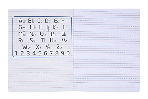 Mintra Primary Composition Notebook (Full Sheet) (4 Pack, Assorted)