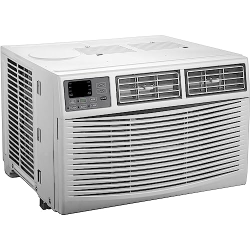 Arctic Wind 115V 12,000 BTU Window Air Conditioner and Dehumidifier for Small-Medium Rooms up to 550 Sq.Ft., Powerful Cooling Window AC Unit with Remote Control, Timer and Adjustable Air Direction