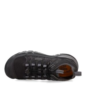 KEEN Utility Men's, Birmingham Low CT Waterproof Work Shoe Black/Magnet