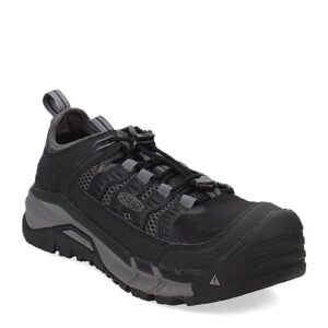 KEEN Utility Men's, Birmingham Low CT Waterproof Work Shoe Black/Magnet