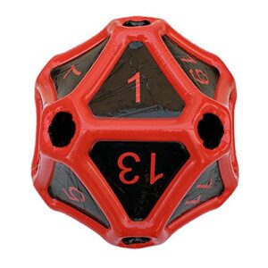 Black Bazaar Large D20 Dice Inflatable Extra Large Giant Gaming DND Tabletop RPG Roleplaying Dungeons and Dragons