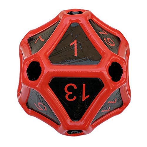 Black Bazaar Large D20 Dice Inflatable Extra Large Giant Gaming DND Tabletop RPG Roleplaying Dungeons and Dragons