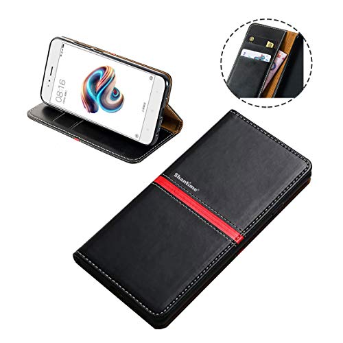 YZKJSZ Wallet Case for Oppo Reno 6 Pro+ 5G, Flip PU Elegant Retro Leather Case with Credit Card Slots and Stand Protective Cover for Oppo Reno 6 Pro+ 5G (6.55") - Black