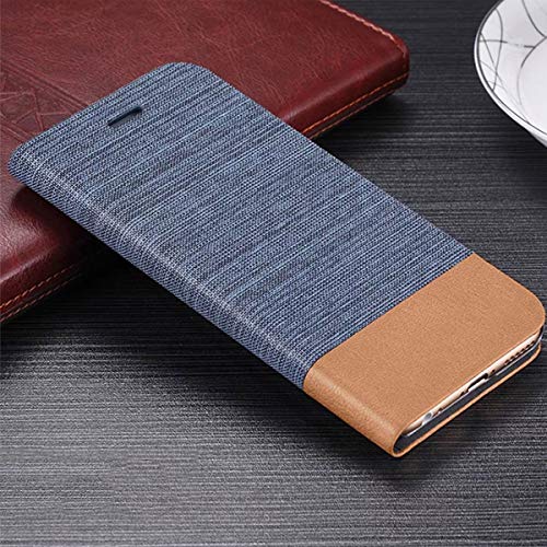YZKJSZ Wallet Case for Oppo Reno 6 Pro+ 5G, Flip PU Elegant Retro Leather Case with Credit Card Slots and Stand Protective Cover for Oppo Reno 6 Pro+ 5G (6.55") - Light Blue