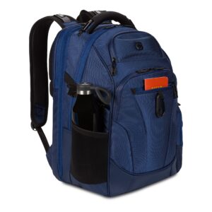 SwissGear 6752 TSA Friendly ScanSmart Laptop Backpack, Navy Ballistic, 17.75-Inch