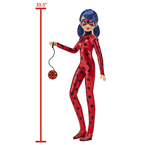 Miraculous Ladybug & Cat Noir Movie Exclusive 10.5" Ladybug Fashion Doll, Movie Accessory