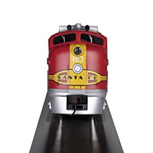 Bachmann Trains - FT - DCC WOWSOUND Sound Value-Equipped Locomotive - Santa FE (war Bonnet) - HO Scale, Prototypical Red & Silver, (68911)