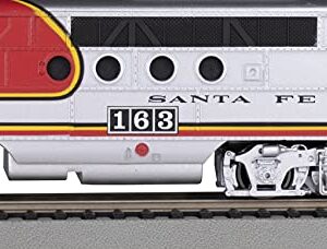 Bachmann Trains - FT - DCC WOWSOUND Sound Value-Equipped Locomotive - Santa FE (war Bonnet) - HO Scale, Prototypical Red & Silver, (68911)