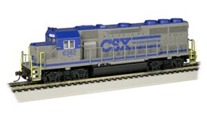 bachmann trains - emd gp40 - dcc sound value equipped locomotive - csx® #6382 (csx® transportation) - ho scale