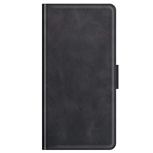 HualuBro Oppo Reno6 5G Case Wallet, Premium PU Leather Magnetic Full Body Shockproof Stand Folio Flip Case Cover with Card Holder for Oppo Reno 6 5G Phone Case - Black