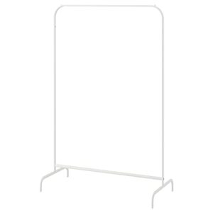 ikea portable/fexible mulig clothes rack (99 x152 cm) - white by stockland