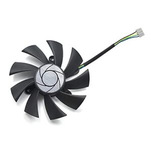 inRobert Graphics-Card Fan-Replacement for MSI-GTX-1060-6G-OCV1 - GPU-Fan 85mm HA9015H12SF-Z for MSI R7 360 GTX 950 2GD5