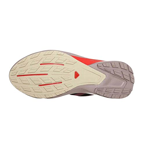 Salomon HYPULSE Trail Running Shoes for Women, Black/Quail/Rainy Day, 8.5