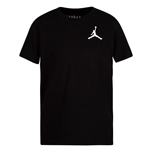 Jordan Boy's Jumpman Air Embroidered Tee (Big Kids) Black MD (10-12 Big Kid)