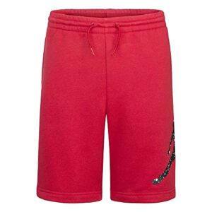 jordan boy's jumpman shorts (big kids) gym red sm (8 big kid)