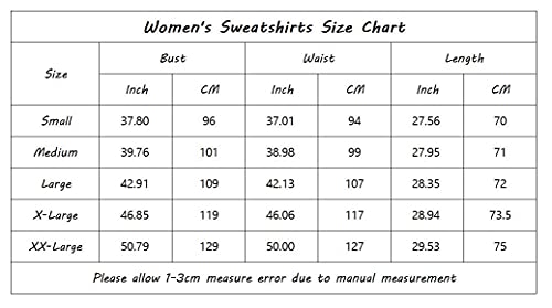 WEESO Crew Neck Sweatshirts Hoodies for Women Tunic Tops for Leggings Coffee Large