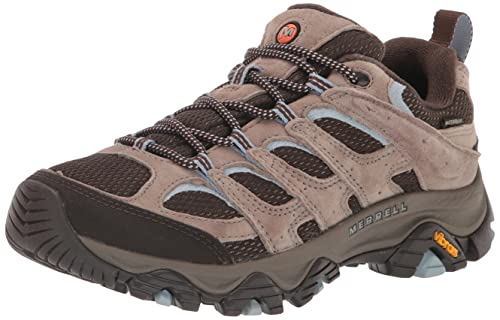 Merrell Women's Moab 3 Waterproof Hiking Shoe, Brindle, 7.5