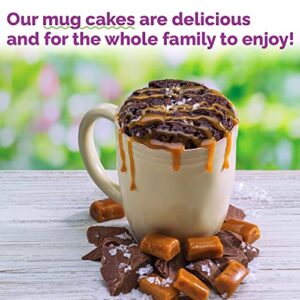 Molly and You Variety Pack Brownie Mug Cake Mix (Pack of 3) – Single Serve, No Baking, Microwavable Gourmet Mug Cake Mixes - Brownie Mix Dessert