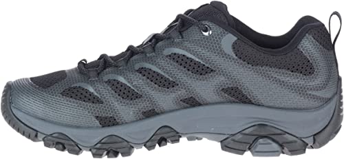 Merrell Men's Moab 3 Edge Hiking Shoe, Black, 12