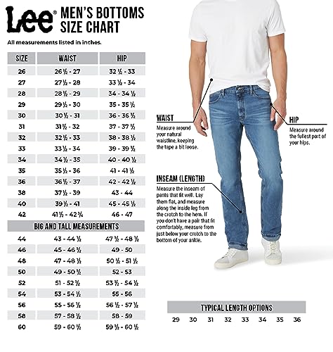 Lee Men's Legendary Regular Boot Jean Worth It 34W x 32L