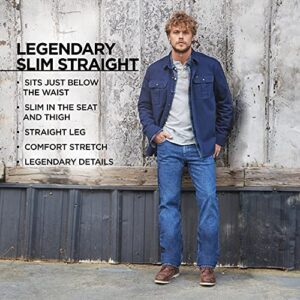 Lee Men's Legendary Slim Straight Jean, Indy, 33W x 29L