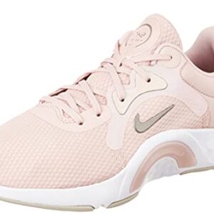 Nike Renew in-Season TR 11 Womens Running Shoe (9.5, Pink Oxford/MTLC Pewter, Numeric_9_Point_5)