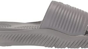 adidas Unisex Alphabounce 2.0 Slides Sandal, Grey/Grey/Grey, 9 US Women