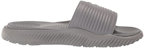 adidas Unisex Alphabounce 2.0 Slides Sandal, Grey/Grey/Grey, 9 US Women