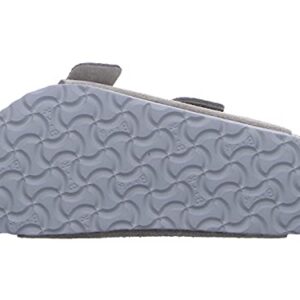 BIRKENSTOCK Unisex's Slides, Gray, 42 EU