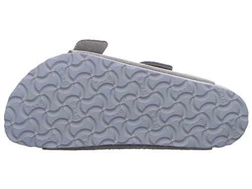 BIRKENSTOCK Unisex's Slides, Gray, 42 EU