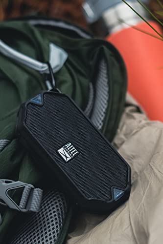 Altec Lansing HydraMini Wireless Bluetooth Speaker, IP67 Waterproof USB C Rechargeable Battery with 6 Hours Playtime, Compact, Shockproof, Snowproof, Everything Proof (Royal Blue)