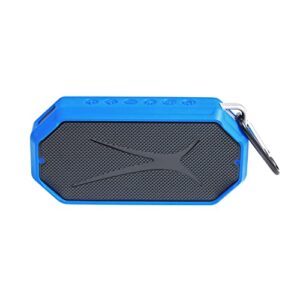 Altec Lansing HydraMini Wireless Bluetooth Speaker, IP67 Waterproof USB C Rechargeable Battery with 6 Hours Playtime, Compact, Shockproof, Snowproof, Everything Proof (Royal Blue)