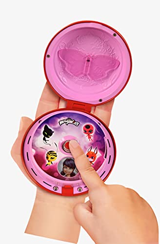 Bandai Miraculous Ladybug Yoyo Communicator, Ladybug Accessories Toy Phone for Role Play Fun, Miraculous: Tales of Ladybug & Cat Noir Kids Toys for Dress Up Games, Miraculous Ladybug Gift