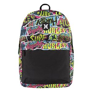 hurley unisex-adults one and only classic backpack, multi/black, l