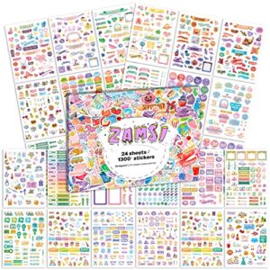 aesthetic planner stickers for fun planning - 1300+ cute sticker accessories to decorate & improve your planners, calendar, journal and scrapbooking